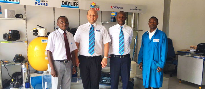 Edward Davis DRC Visit Lubumbashi Edward Mwakio Edward Davis DRC Visit Lubumbashi