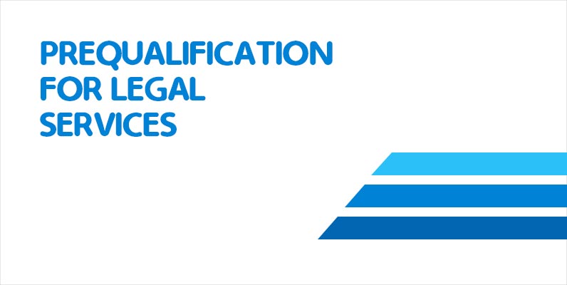 Pre-qualification for Legal Services Banner Pre-qualification for Legal Services Banner