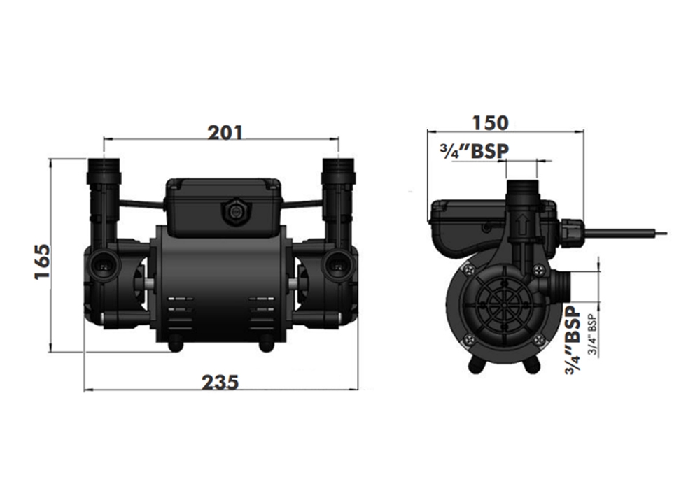 STR2 dimensions
