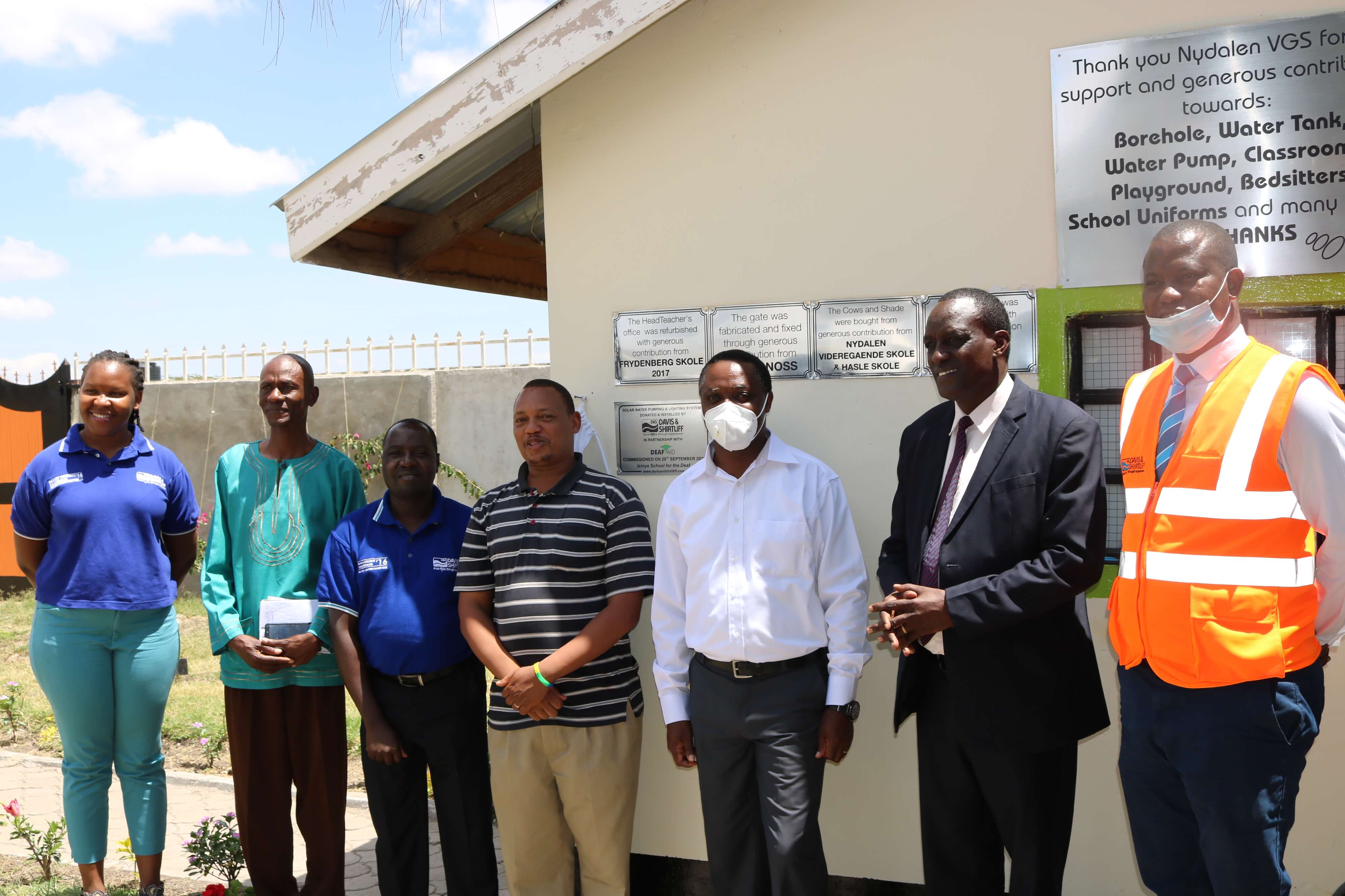 D&S CSR at Isinya School for the Deaf Davis and Shirtliff Solar pumping and Solar Lighting Community Projects