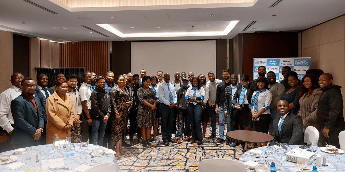 Davis & Shirtliff Stockist dinner with awards to stockists D&S Zambia hosted a Stockist Dinner with which stockists were awarded